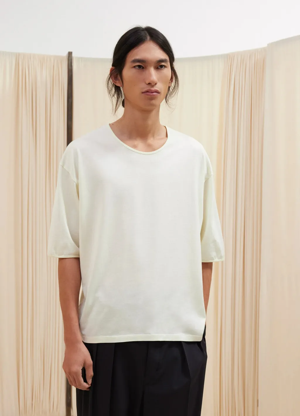 Short-Sleeved T-Shirt With Round Neck
