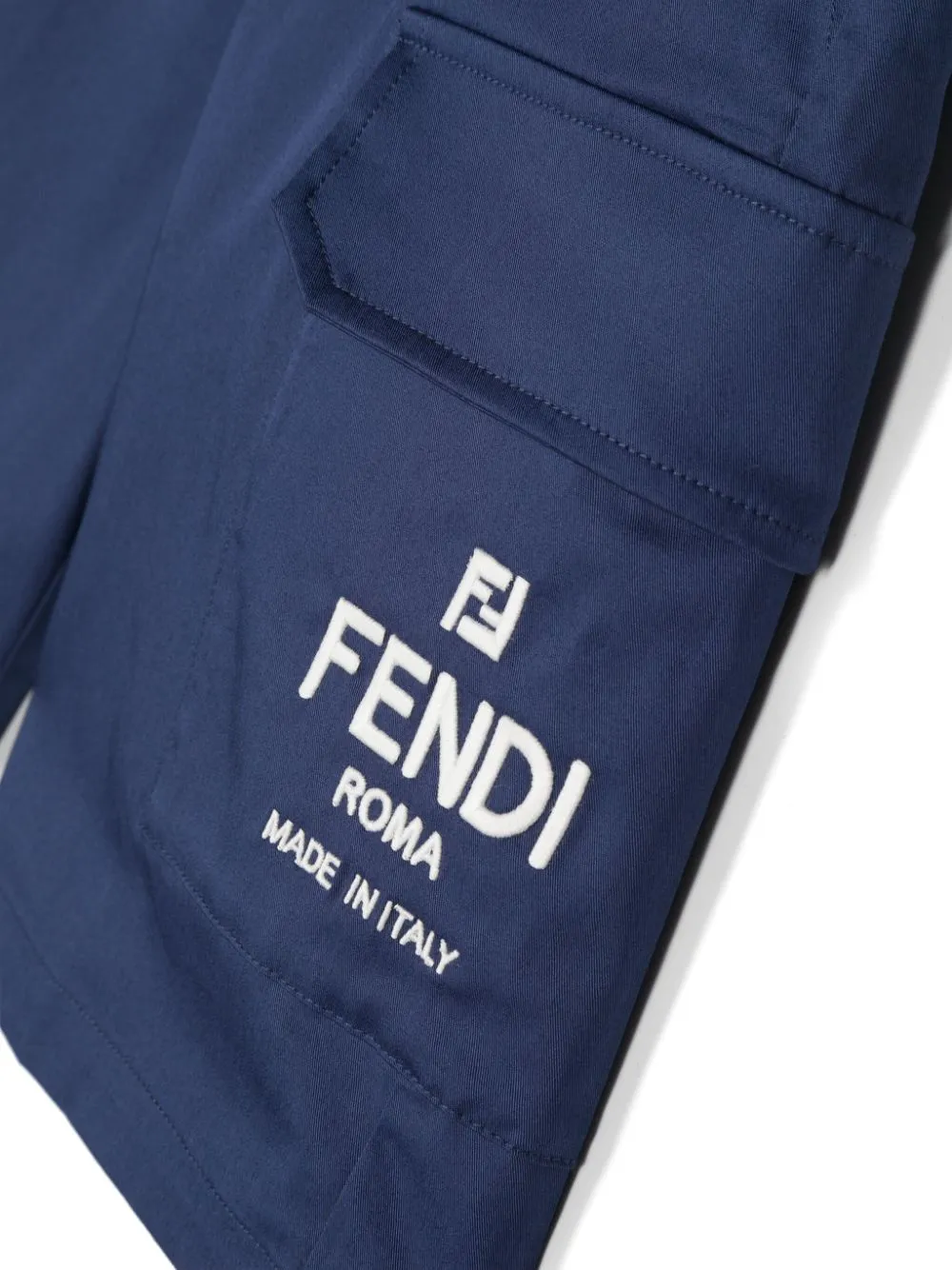 Logo-Embroidered Cotton Shorts