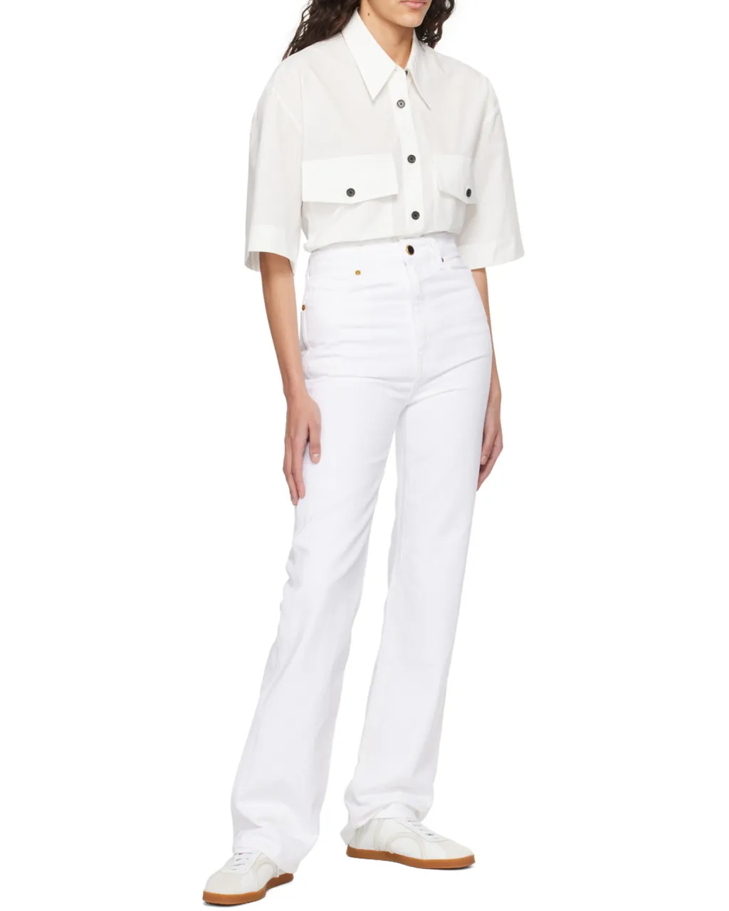 Khaite Slight Flared Jeans
