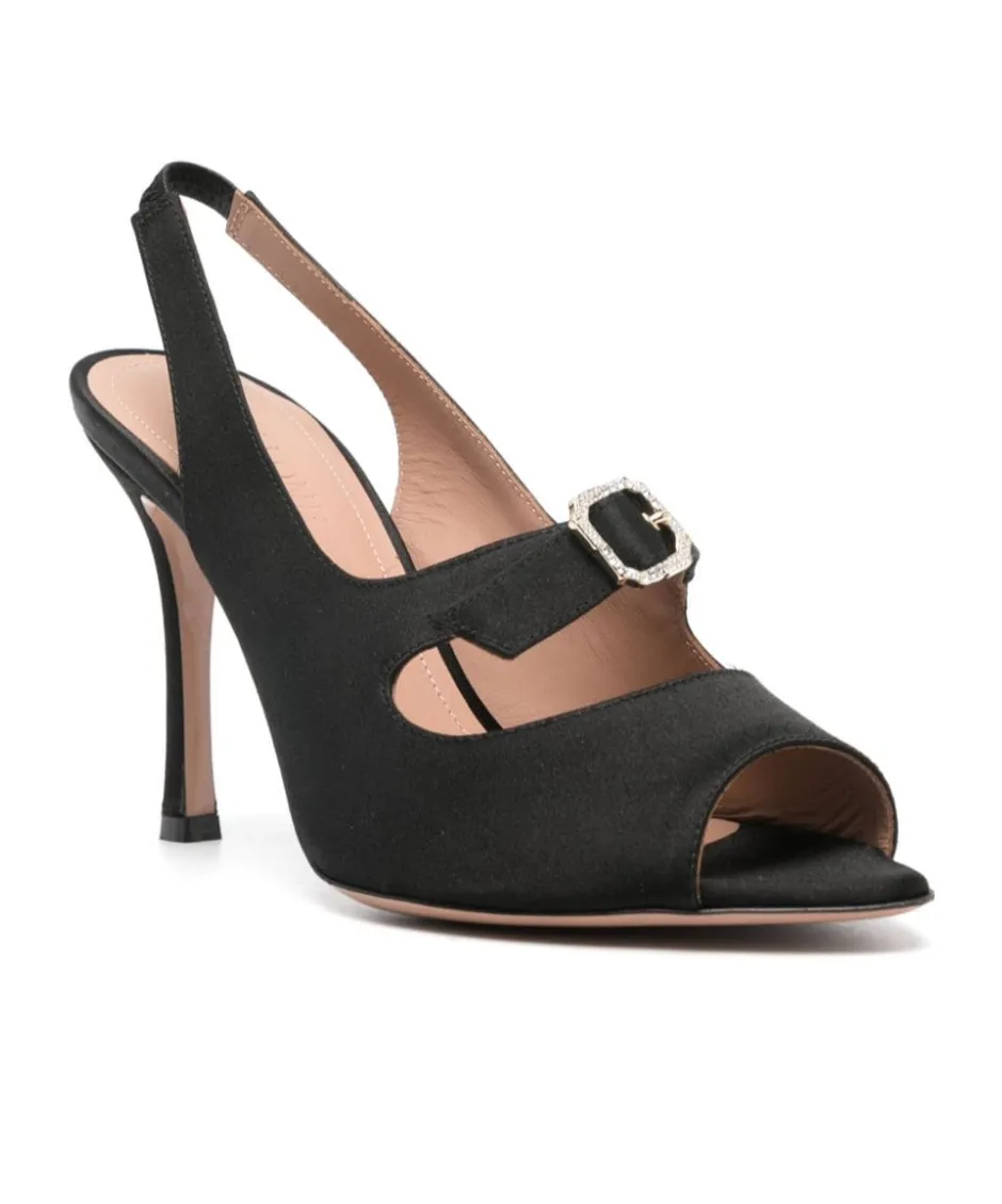Celeste 90Mm Crystal-Buckle Sandals