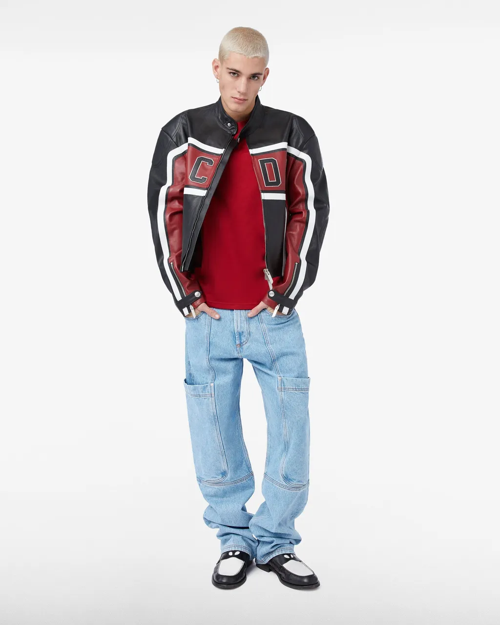 Gcds Logo Patch Ultrapocket Jeans