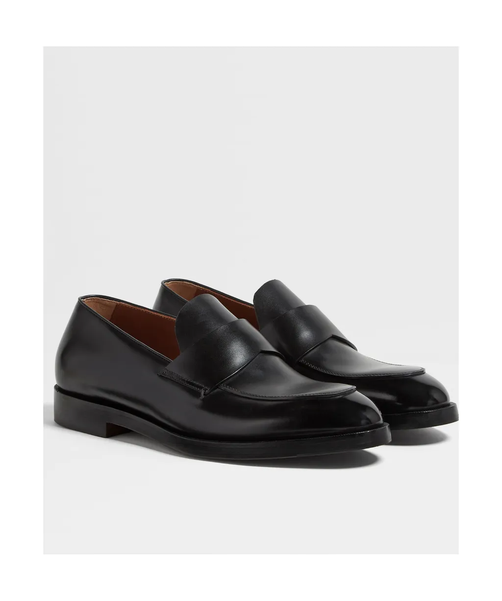 Zegna Torino Round Toe Loafers