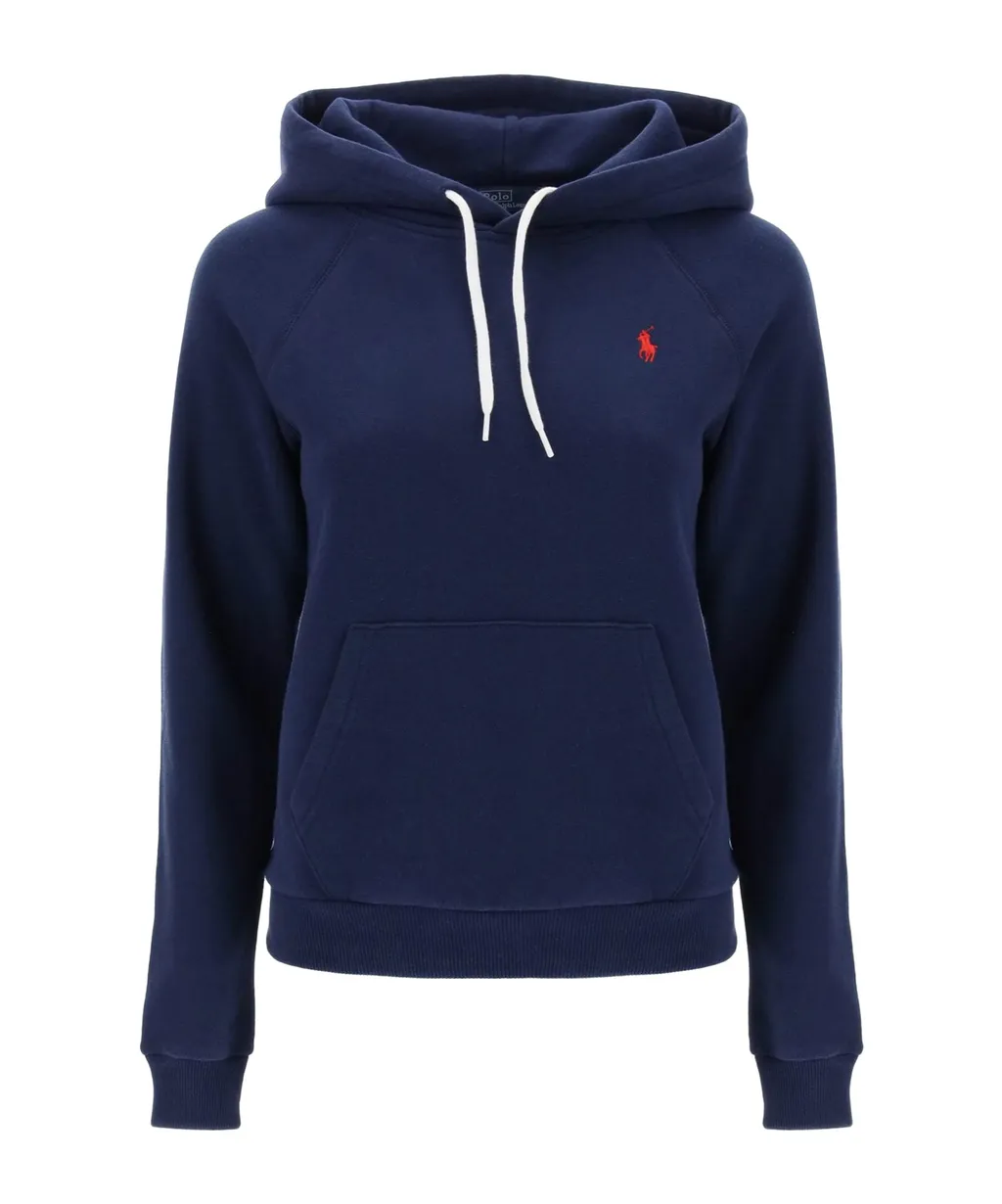 Polo Pony Drawstring Hoodie