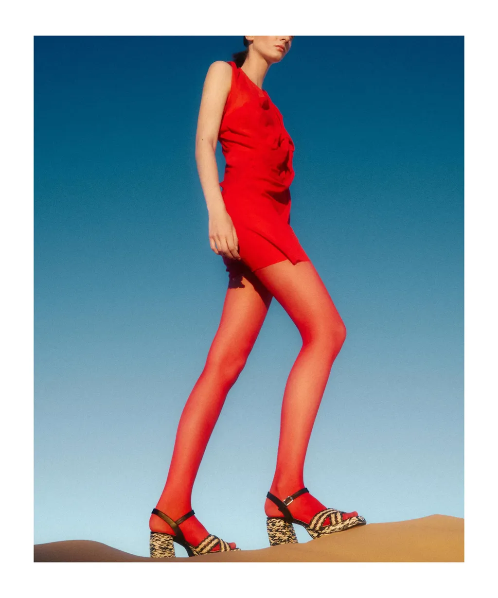 Vicen 95Mm Raffia Sandals