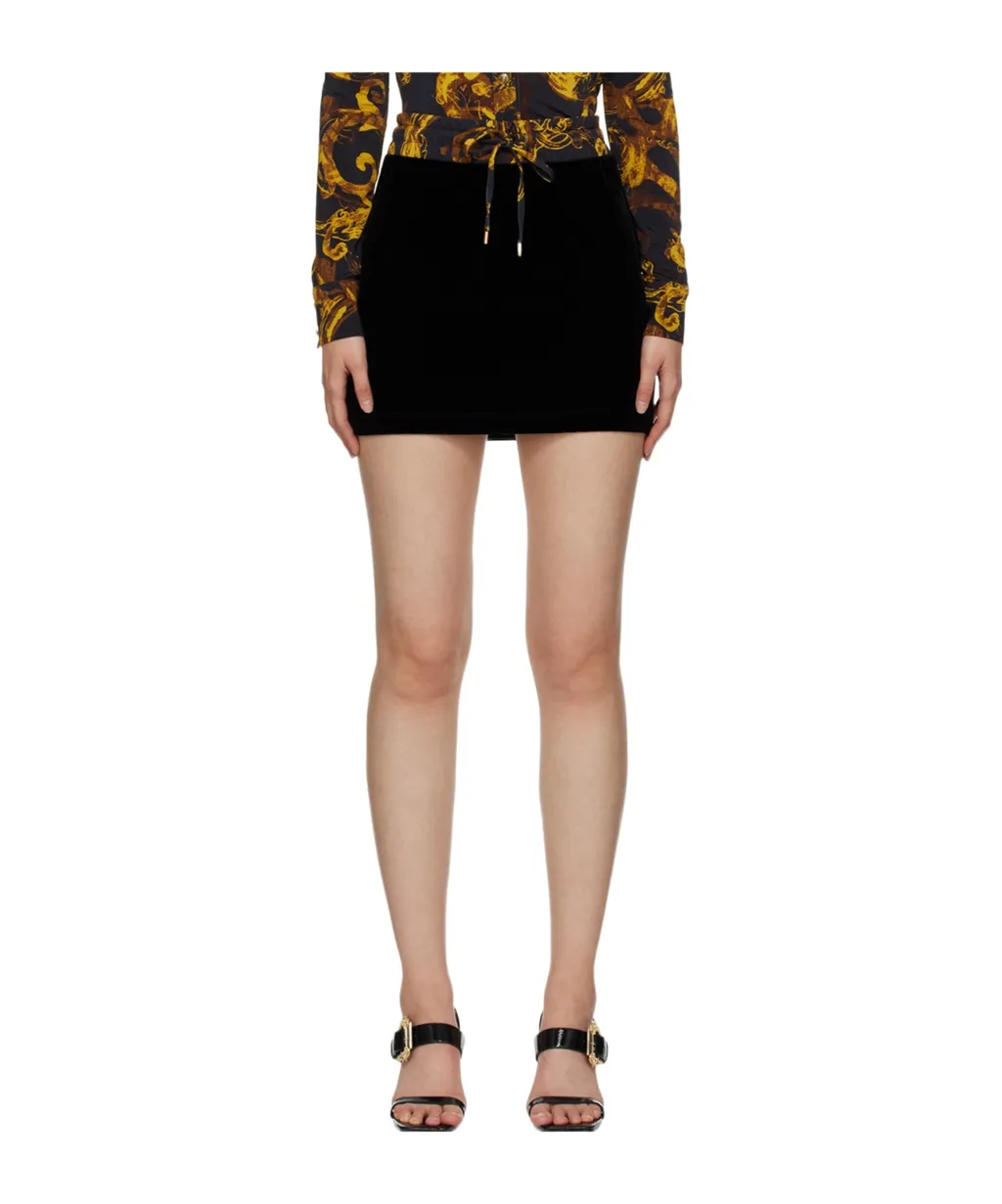 Drawstring Lace Skirt