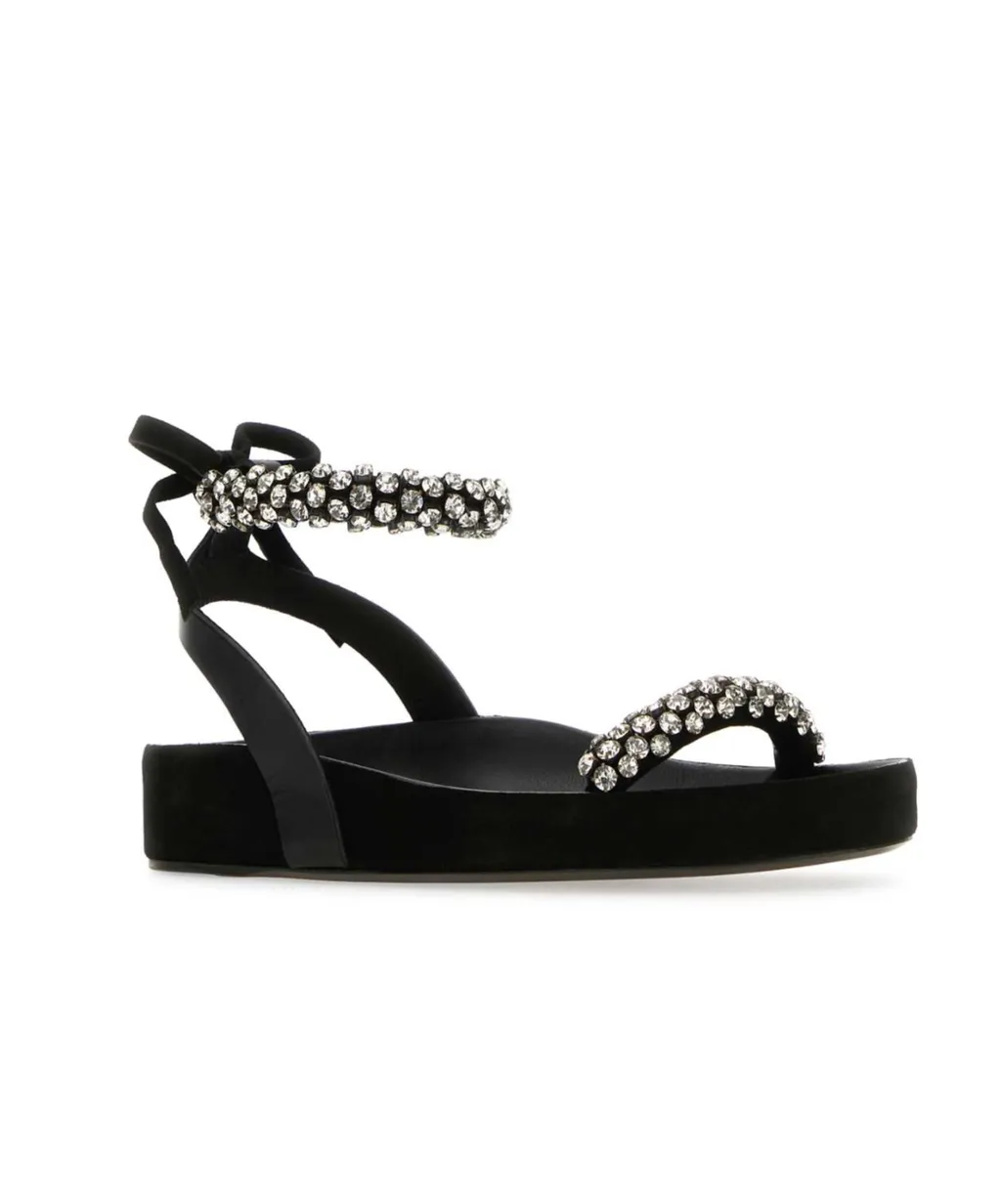 Isabel Marant Mellan Embellished Sandals