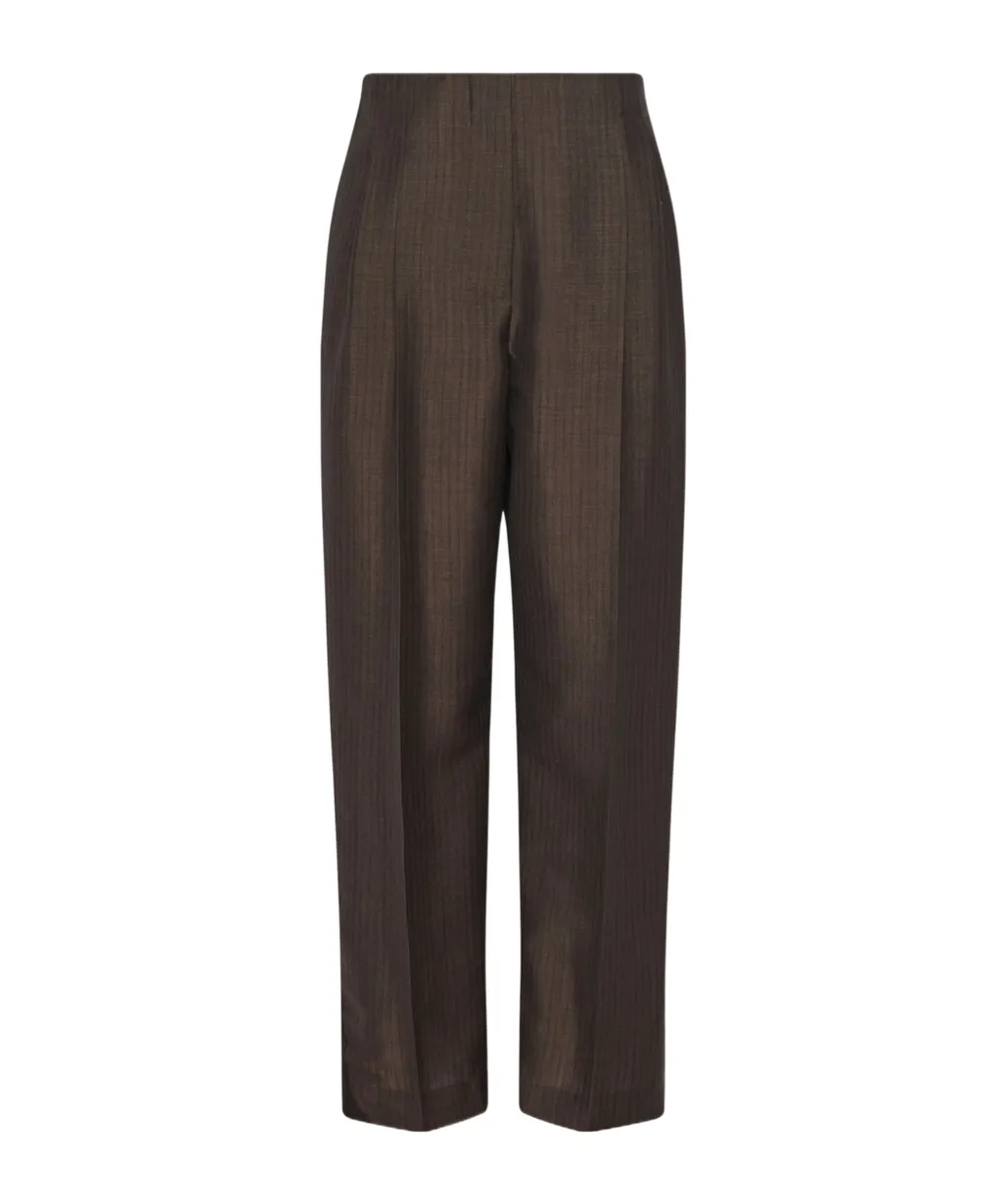Pleated Casual Pants