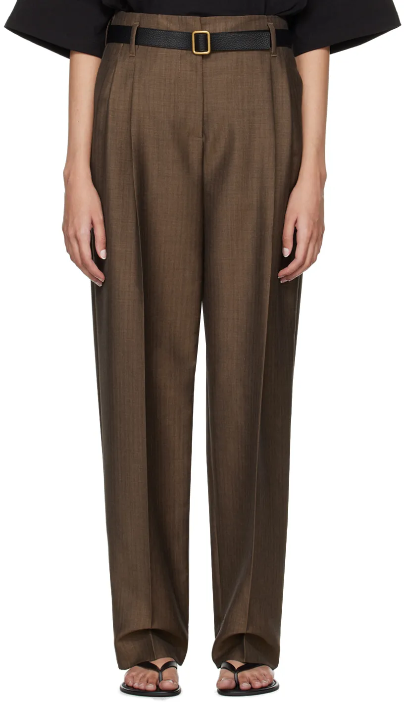 Pleated Casual Pants