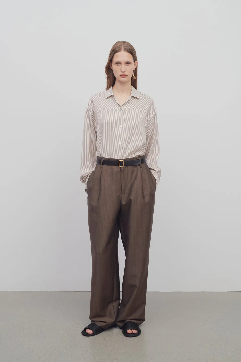 Pleated Casual Pants