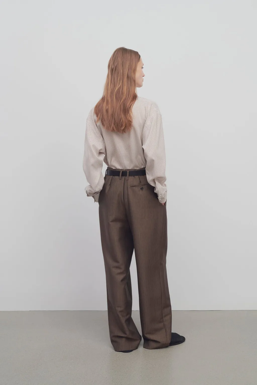 Pleated Casual Pants