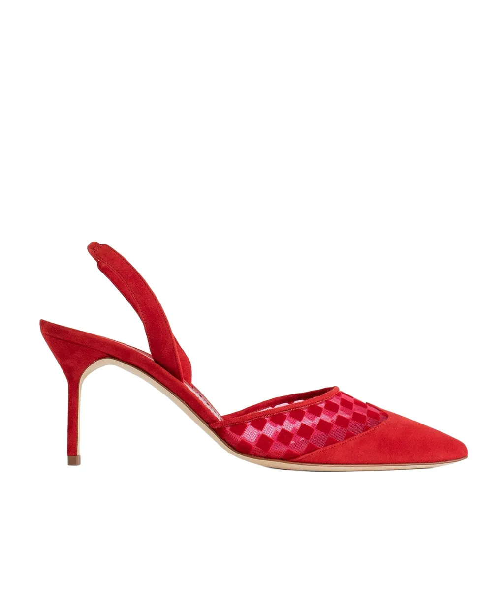Mingosli Gala70 Hallow-Heeled Sandals