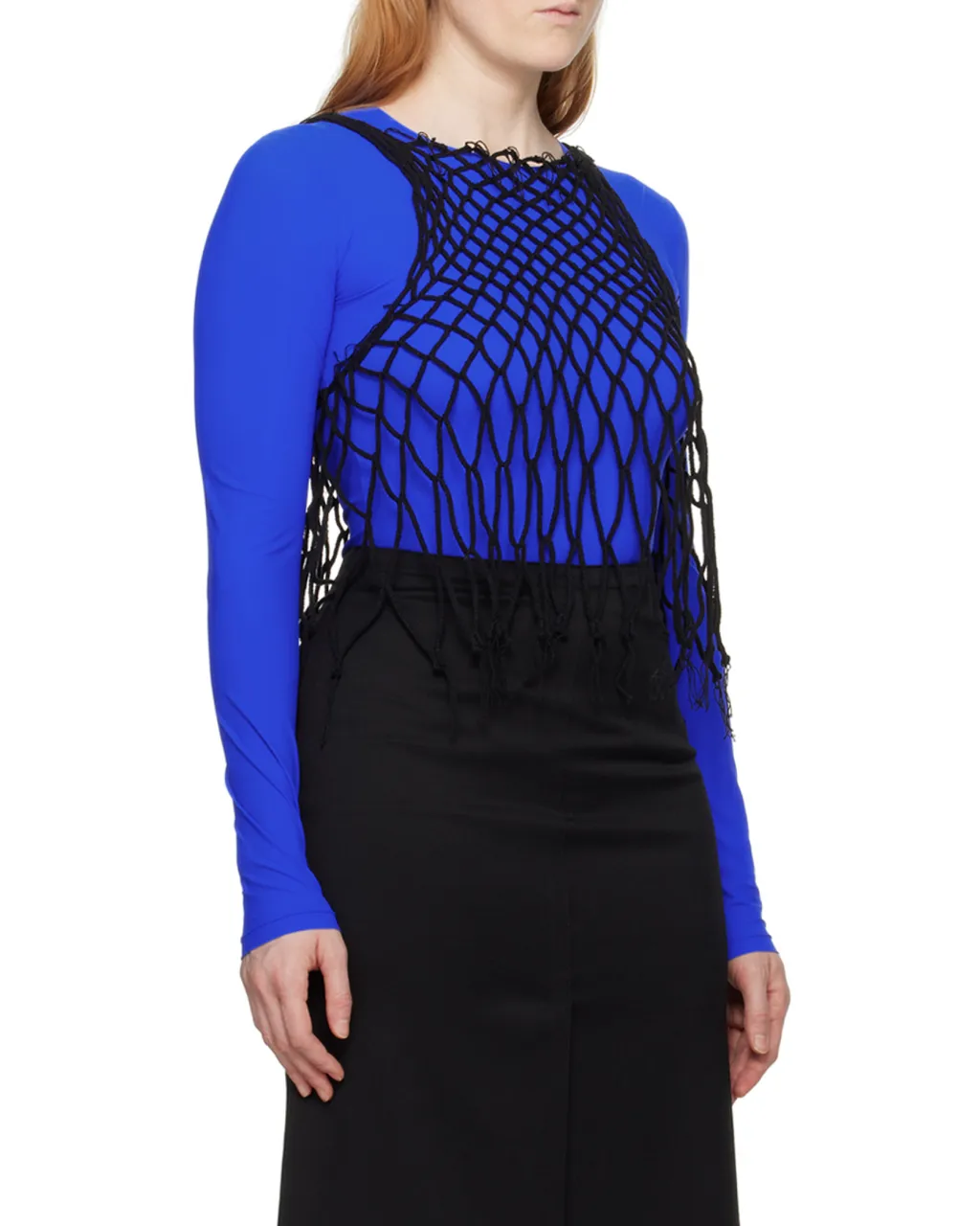 Mm6 Maison Margiela Mesh Knit Tank Top