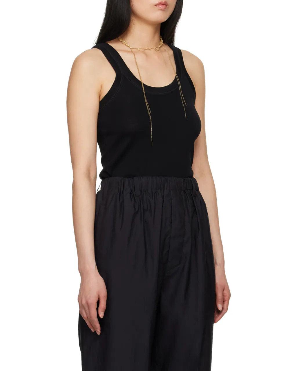 Lemaire Ribbed Sleeveless Tank Top