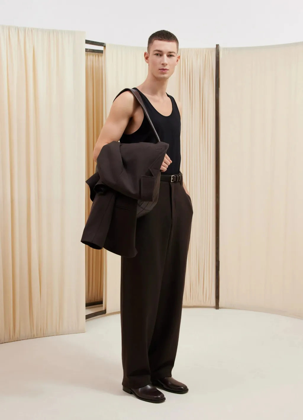 Lemaire DÉBardeur Ribbed Sleeveless Top