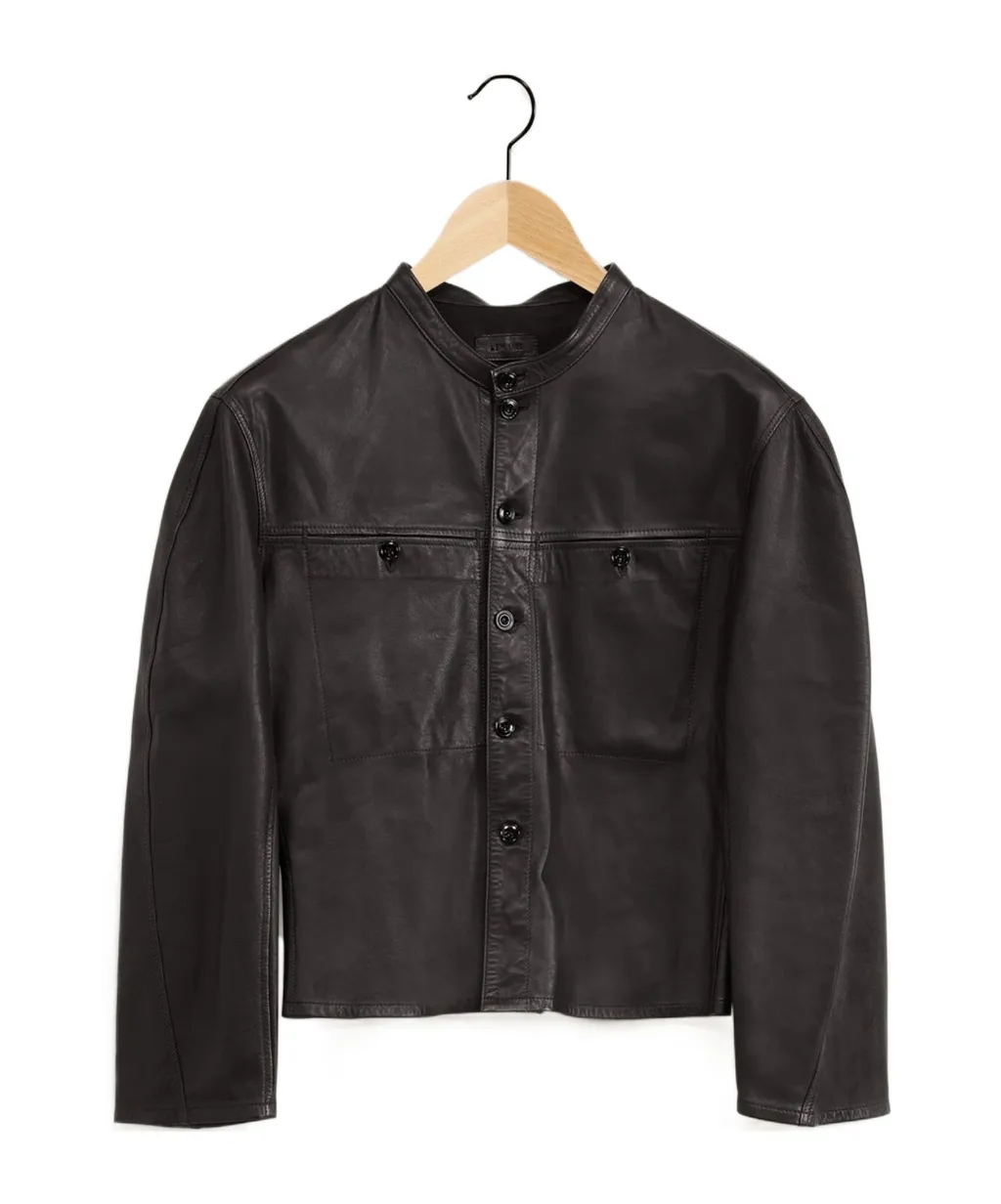 Curved Sleeve Jacket
