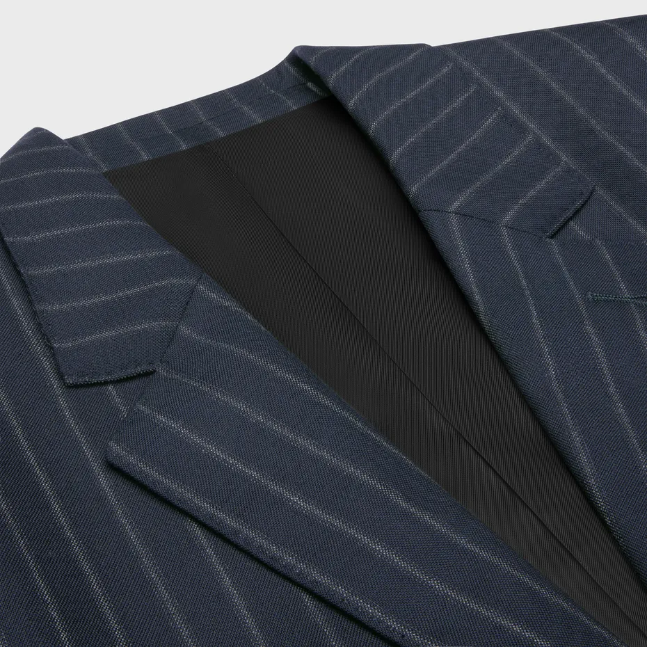 Bnf Blazer In Striped Wool
