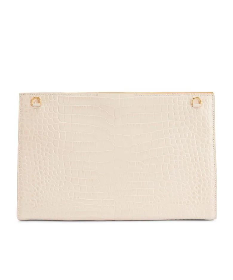 Giuseppe Zanotti Tanaya Embossed Clutch Bag