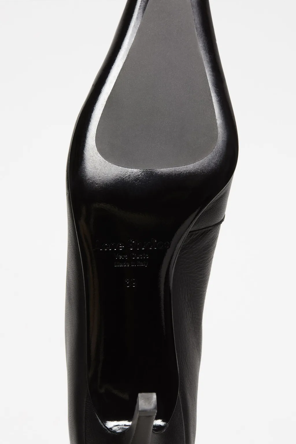 Acne Studios Logo Debossed High Heel Boots