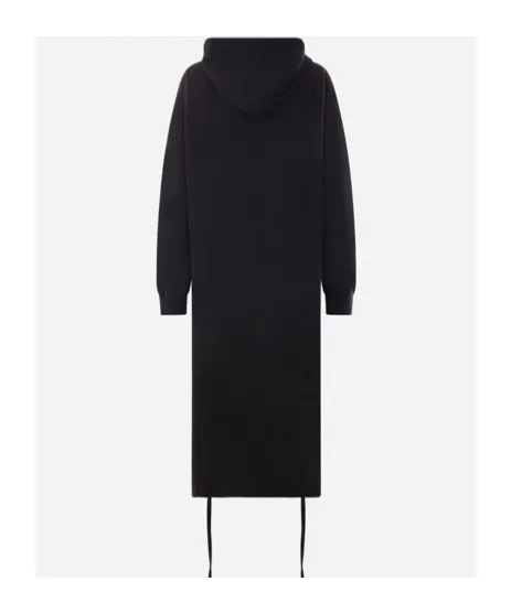 Mm6 Maison Margiela Drawstring Long Hoodie