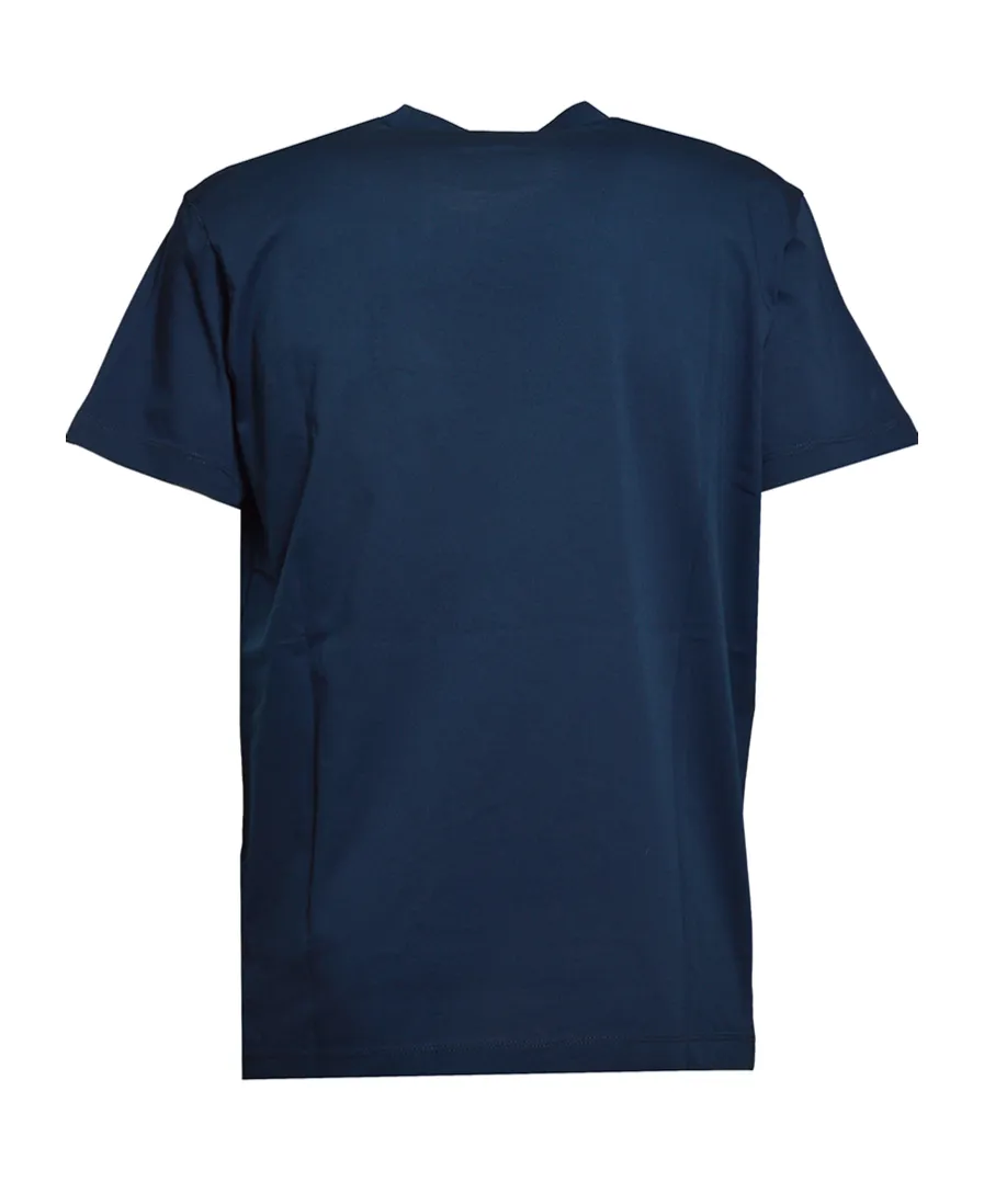 Dsquared2 D2 Logo Patch Crewneck T-Shirt