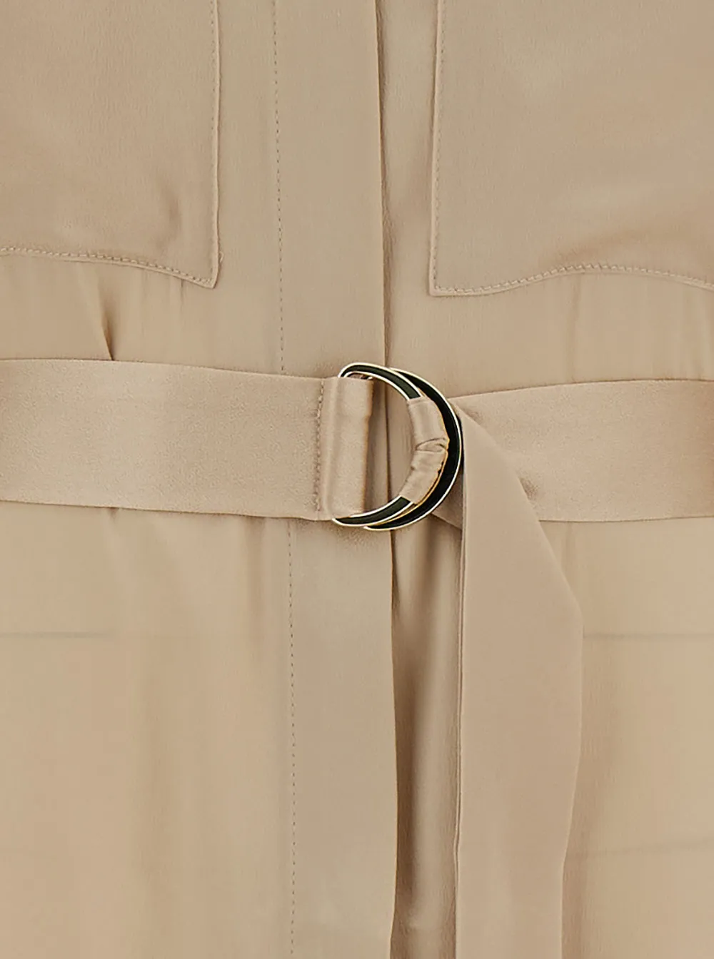 Lapel Long-Sleeved Dress