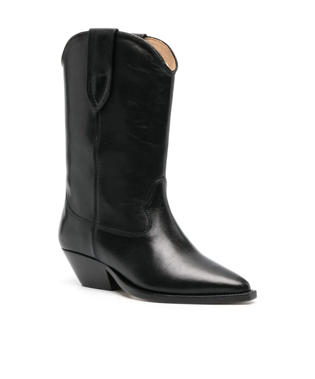 Thick Heel Booties