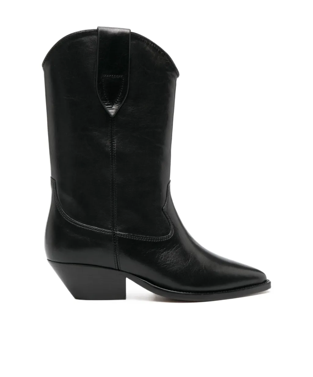 Thick Heel Booties