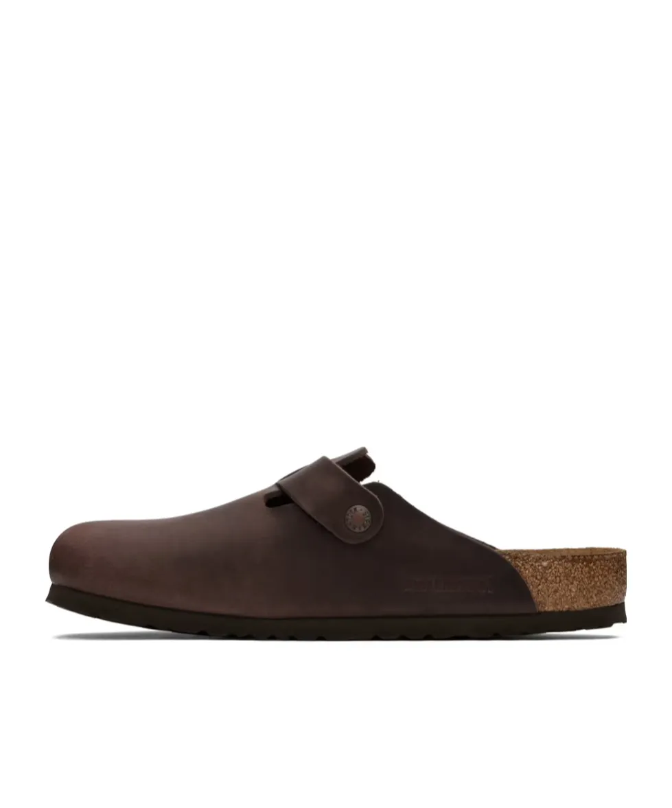 Buckle-Fastening Slip-On Sandals