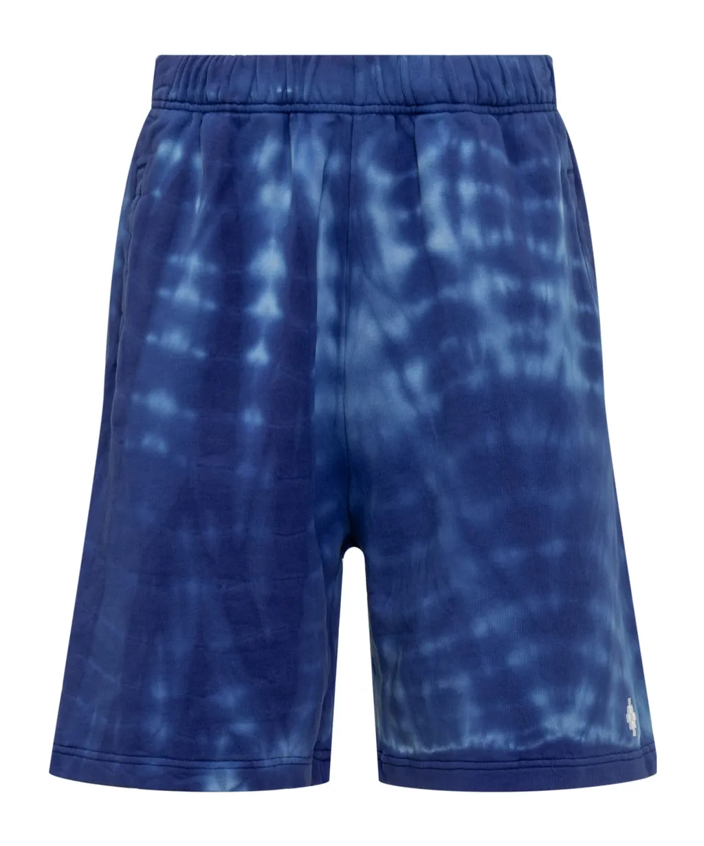 Marcelo Burlon County Of Milan Logo Embroidered Soundwaves Shorts