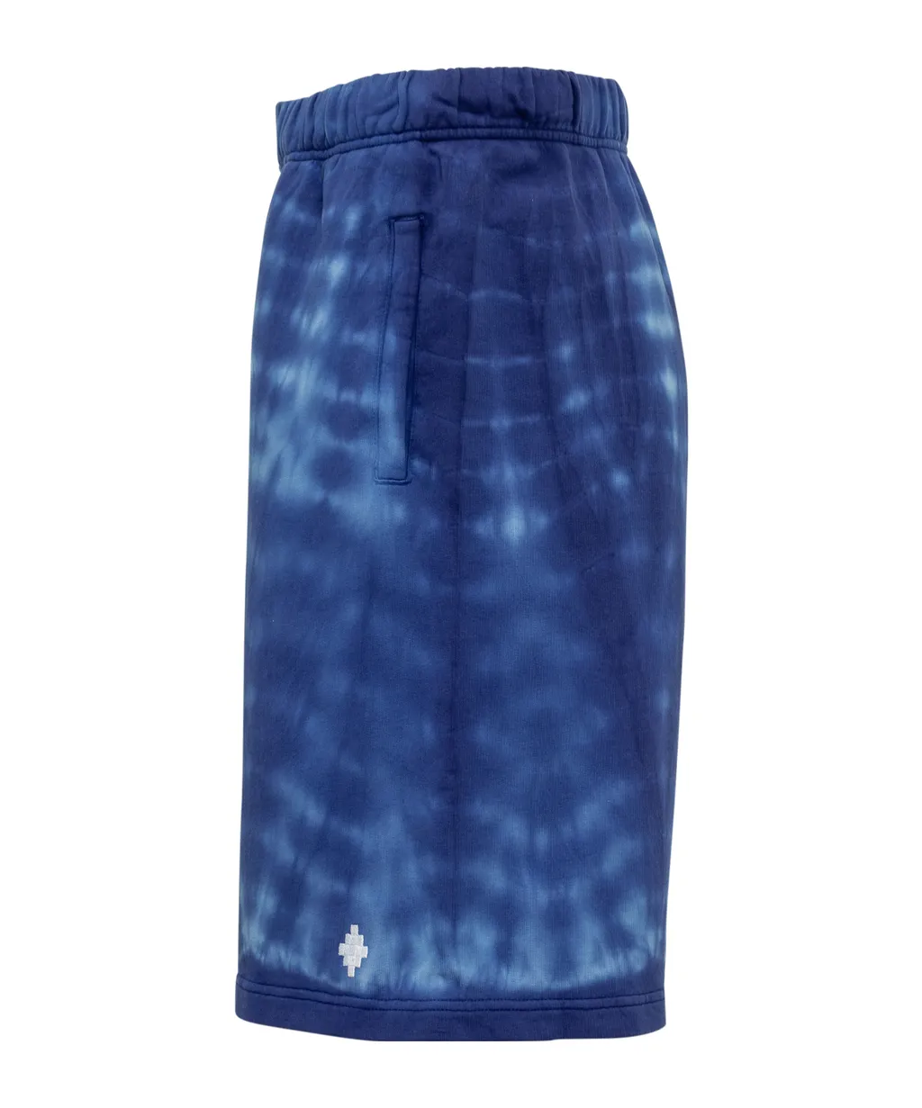 Marcelo Burlon County Of Milan Logo Embroidered Soundwaves Shorts