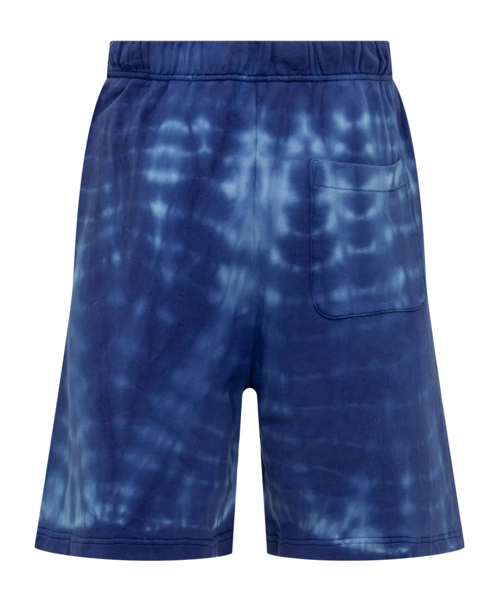 Marcelo Burlon County Of Milan Logo Embroidered Soundwaves Shorts