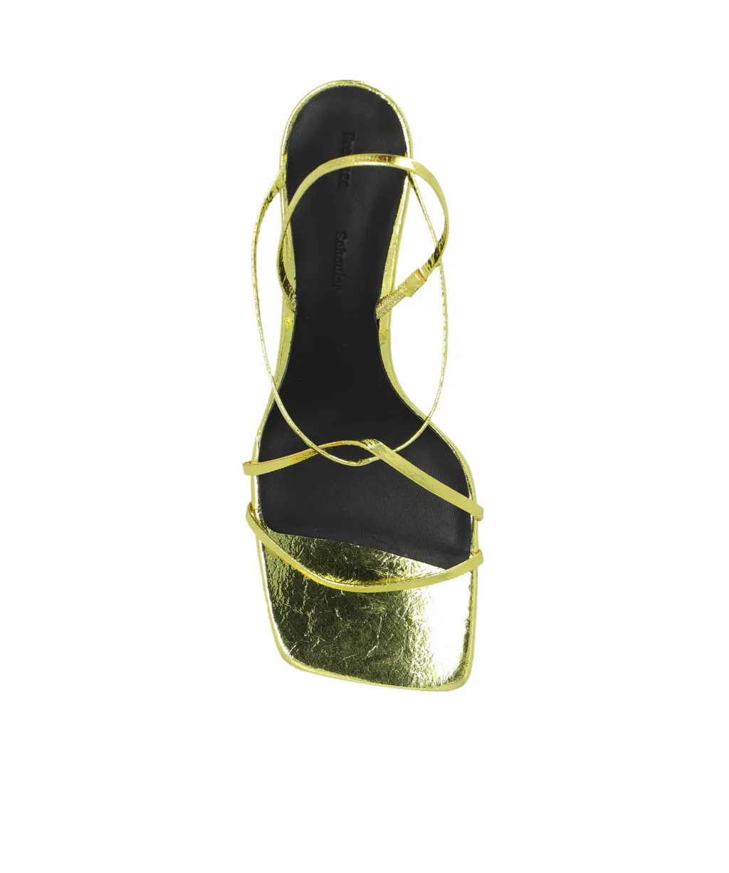 Proenza Schouler Square-Toe Strappy Heeled Sandals