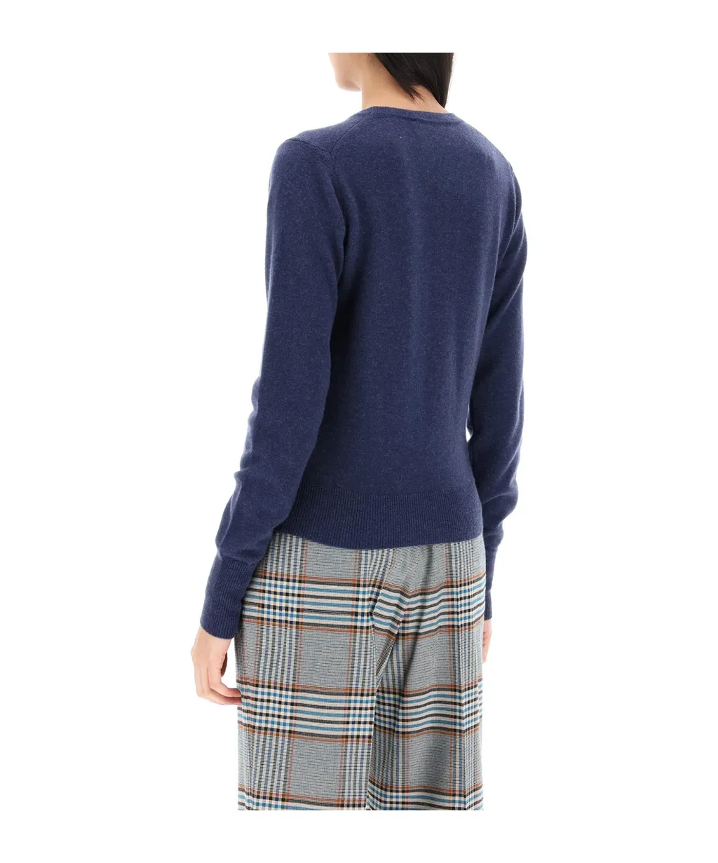 Vivienne Westwood Orb-Embroidered Crewneck Jumper