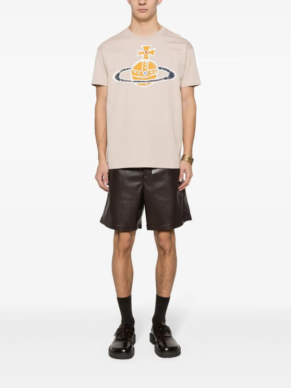 Vivienne Westwood Orb Printed Crewneck T-Shirt