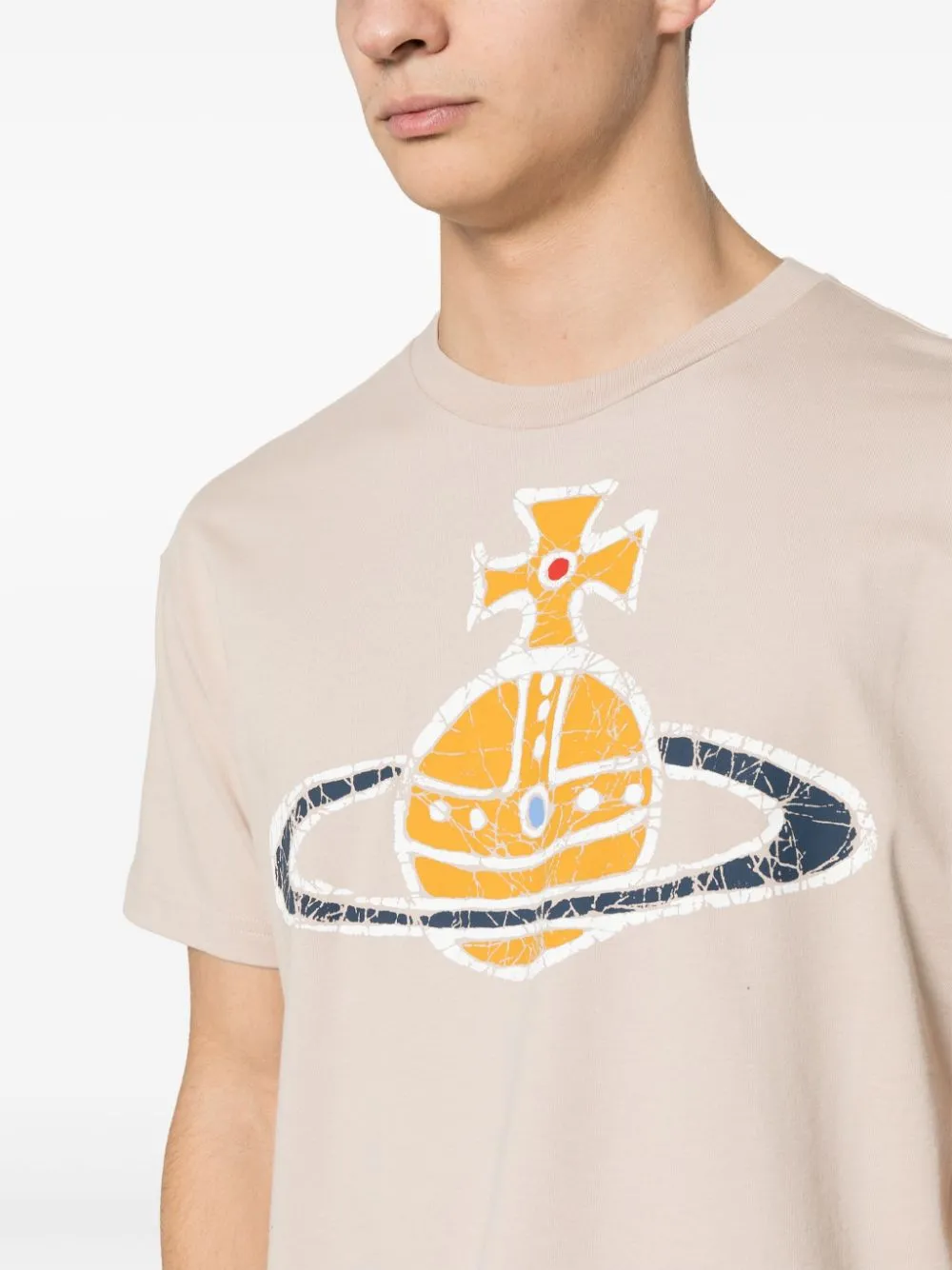 Vivienne Westwood Orb Printed Crewneck T-Shirt