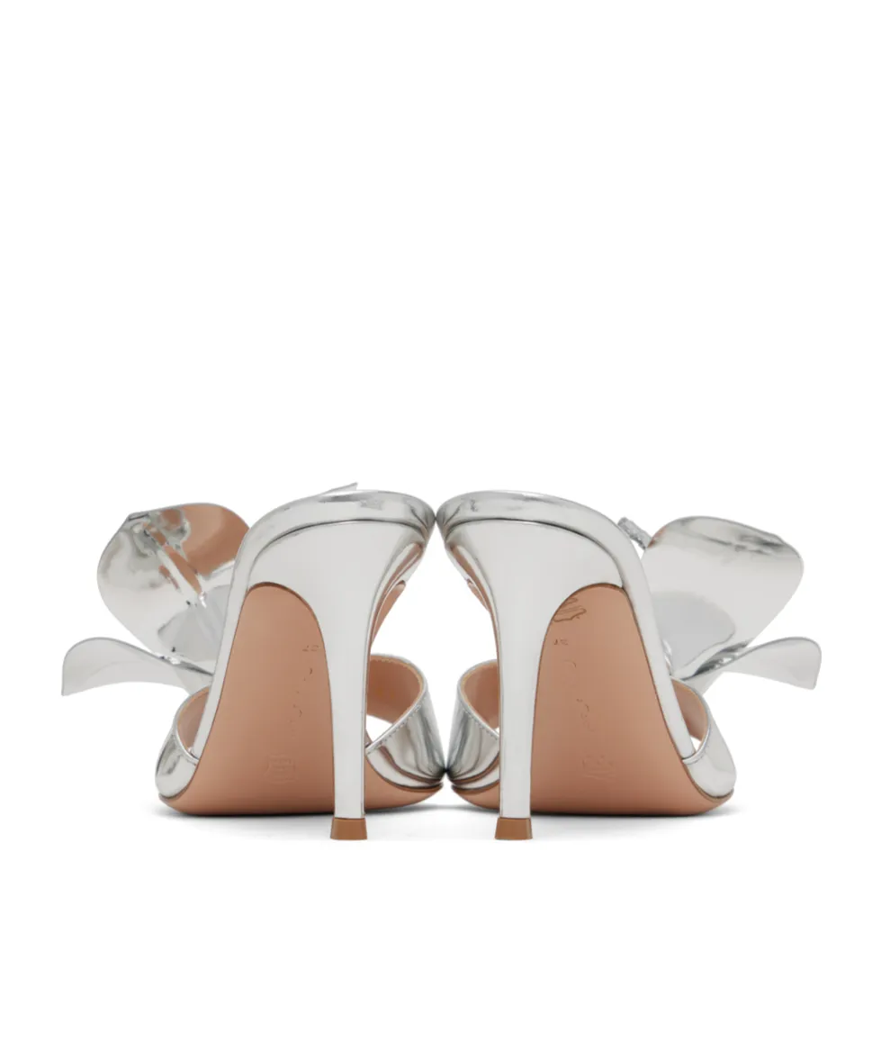 Floral Decorative High-Heeled Sandals