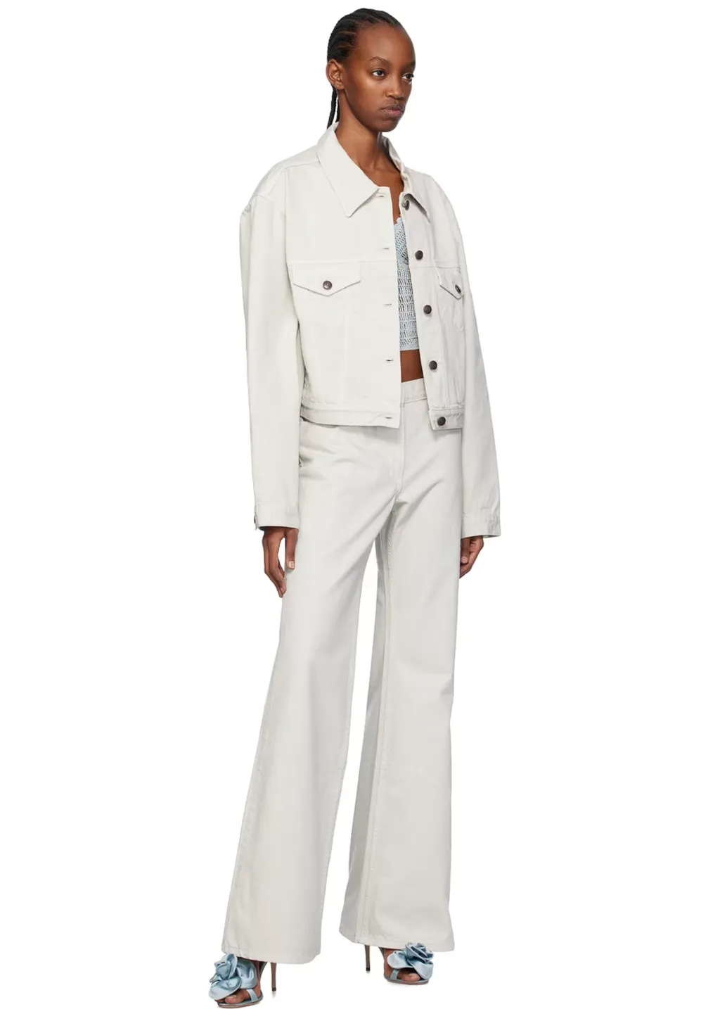 Magda Butrym Button-Up Long-Sleeved Jacket