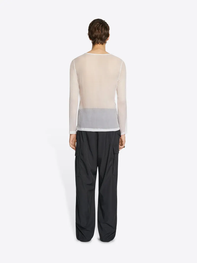 Dries Van Noten Water Repellent Drawstring Cargo Trousers
