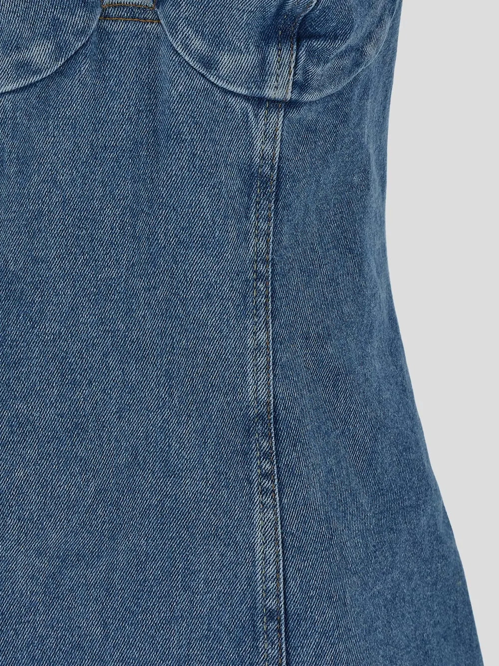 Stitched Sleeveless Dress