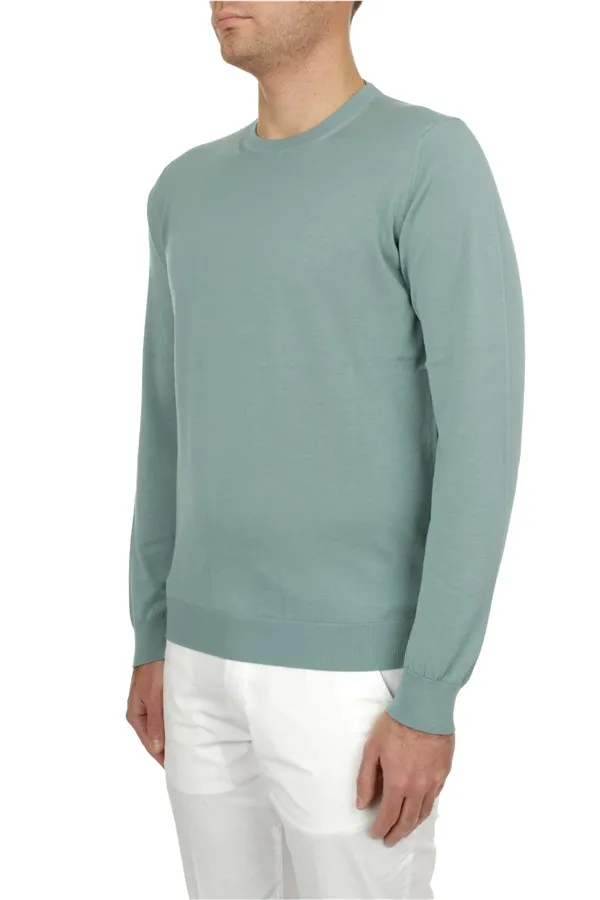 Crew-Neck Cotton Jumper