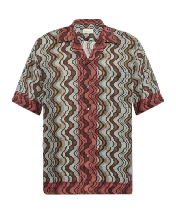 Dries Van Noten Pattern-Printed Short-Sleeved Shirt