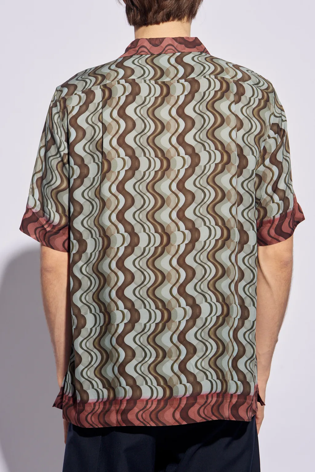 Dries Van Noten Pattern-Printed Short-Sleeved Shirt