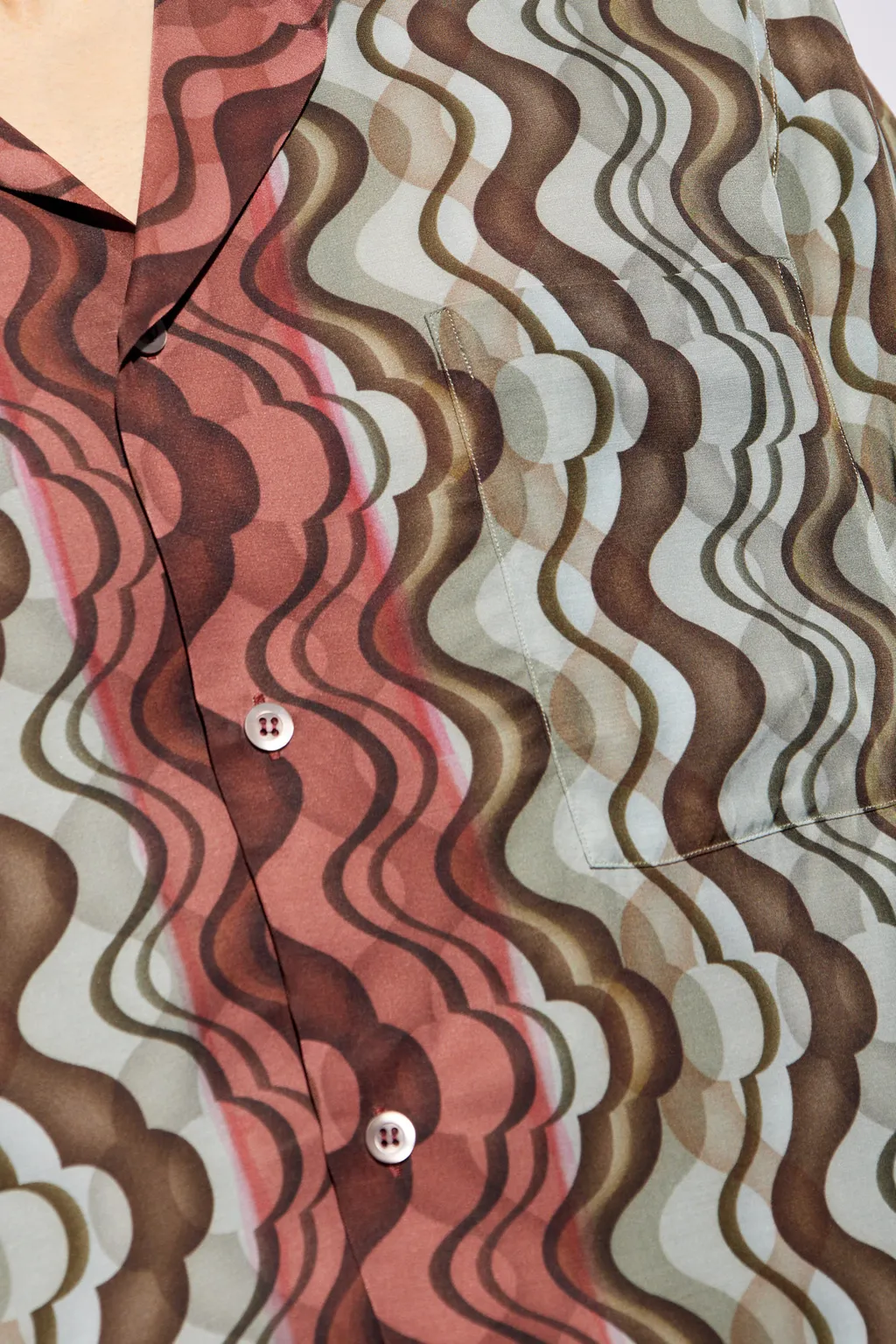 Dries Van Noten Pattern-Printed Short-Sleeved Shirt