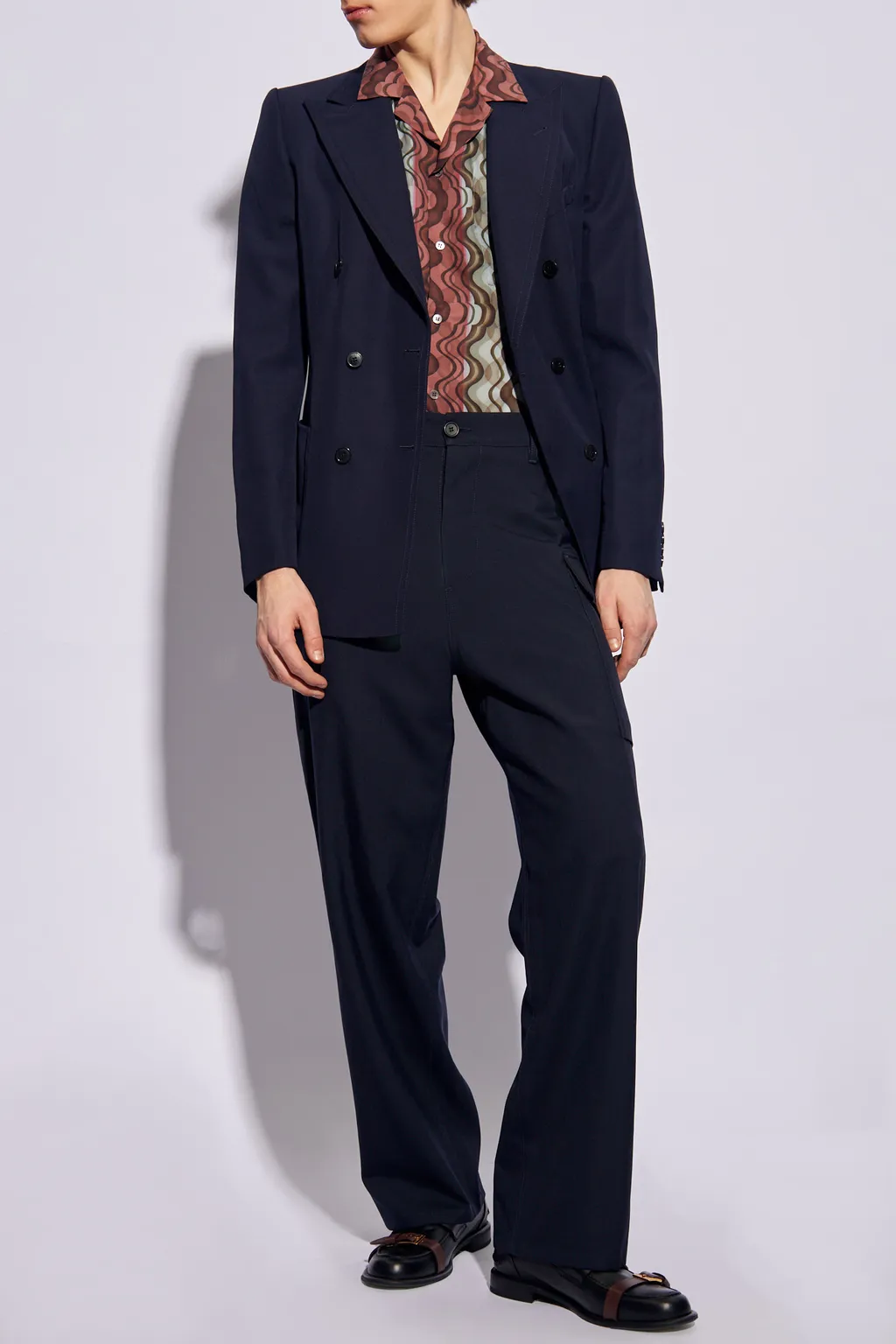 Dries Van Noten Pattern-Printed Short-Sleeved Shirt