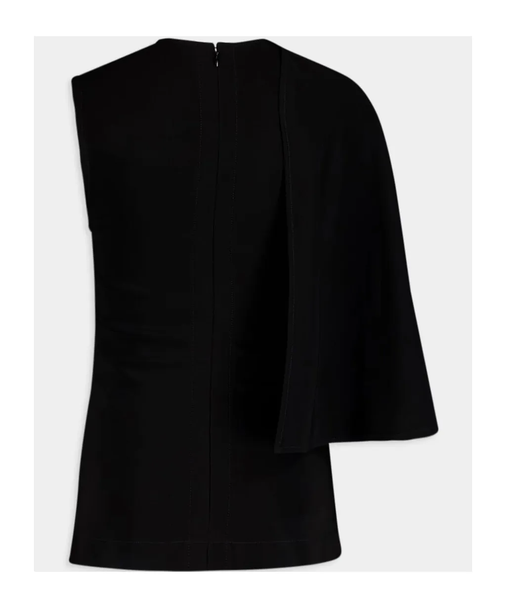 Stella Mccartney One-Shoulder Crewneck Top