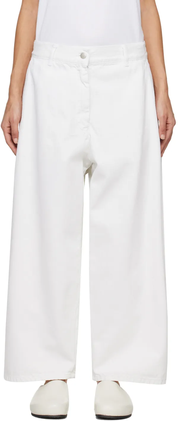 Chalco Mid-Rise Wide-Leg Jeans