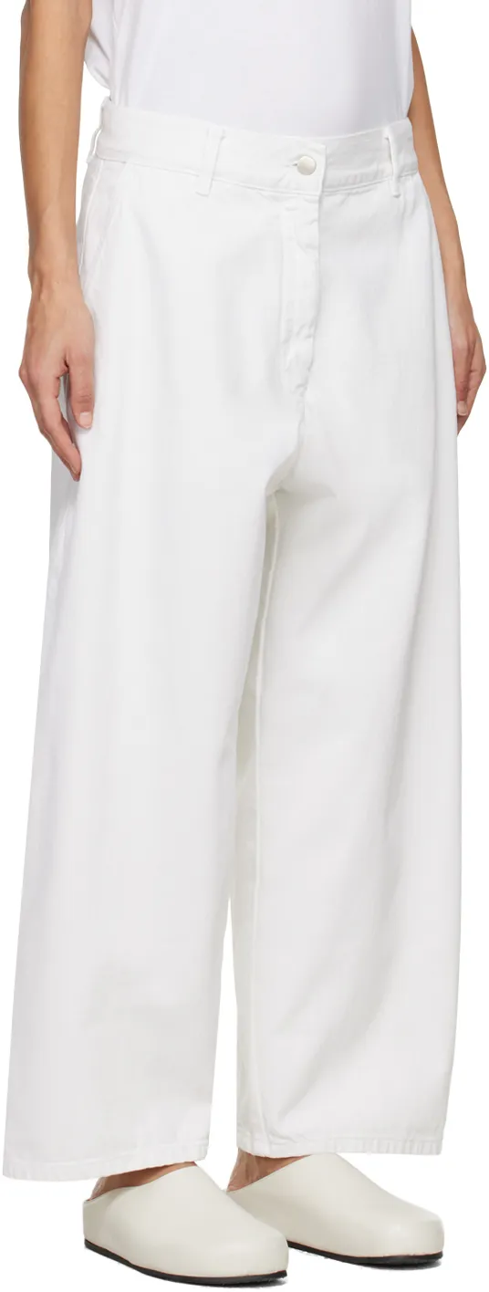 Chalco Mid-Rise Wide-Leg Jeans