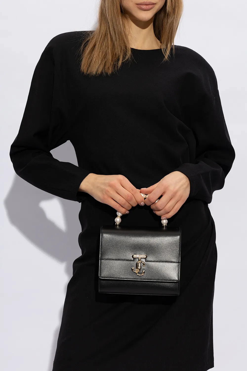 Small Avenue Leather Tote Bag