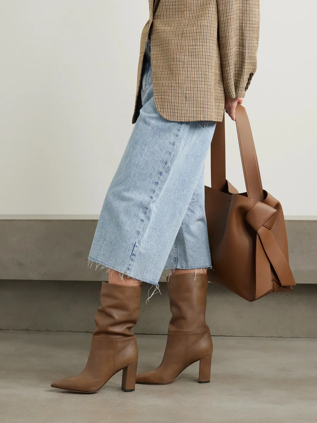 Piper85 Thick Heel Short Boots