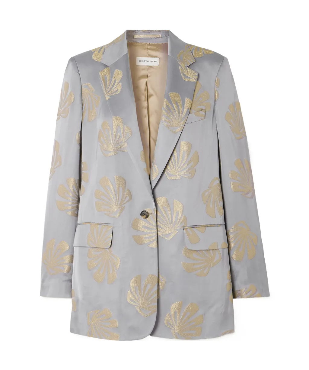 Single-Breasted Suit Jacket